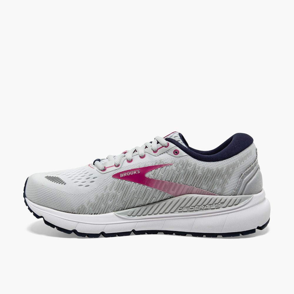 Chaussure Running Brooks Addiction 15 Bleu Marine Violette Rose Femme | ZPK-8073652